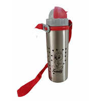 Kids Steel Water Bottle - Capacity: 500 Milliliter (ml)