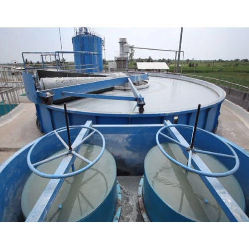 Dairy Effluent Treatment Plant - Color: Blue