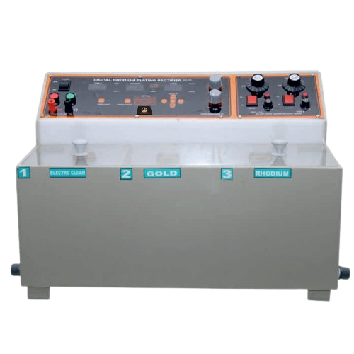 Electro Clean Gold Rhodium Plating Machine - Capacity: 3 Kg