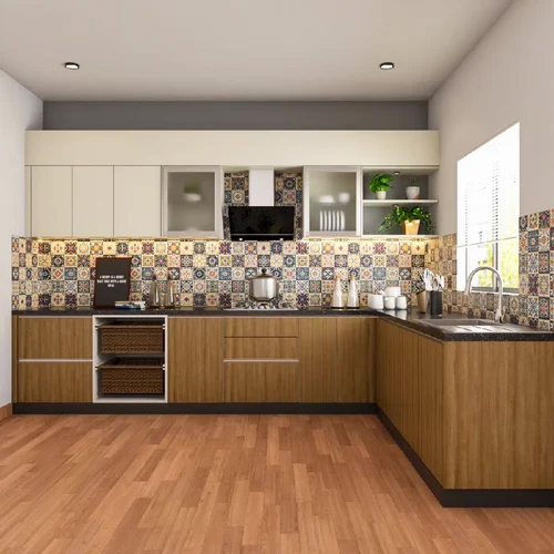 Laminated Modular Kitchen - Brand Name: Ets