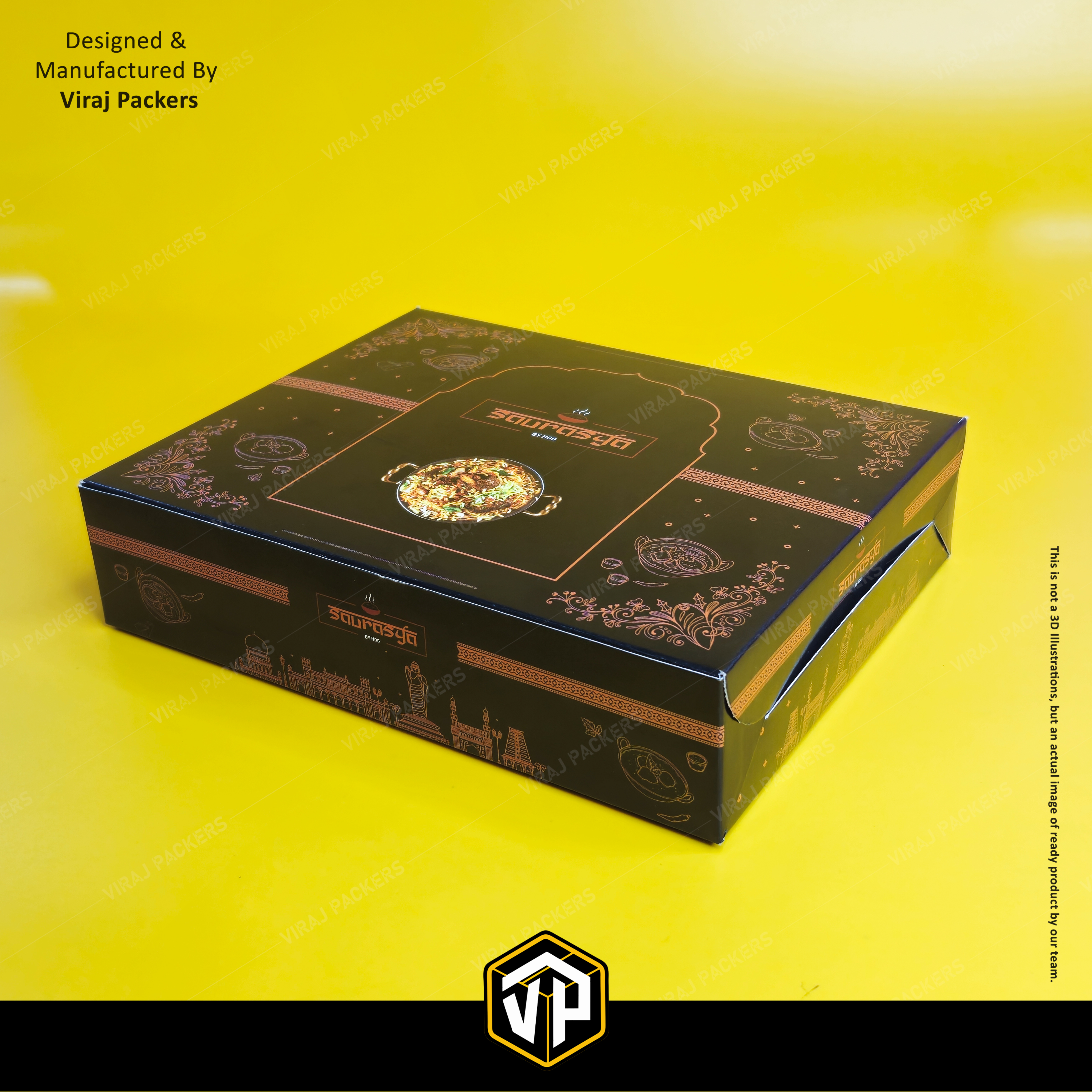 Customize Biryani Boxes - Finishing: Glossy Lamination