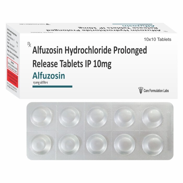 Alfuzosin Hydrochloride IP 10 MG