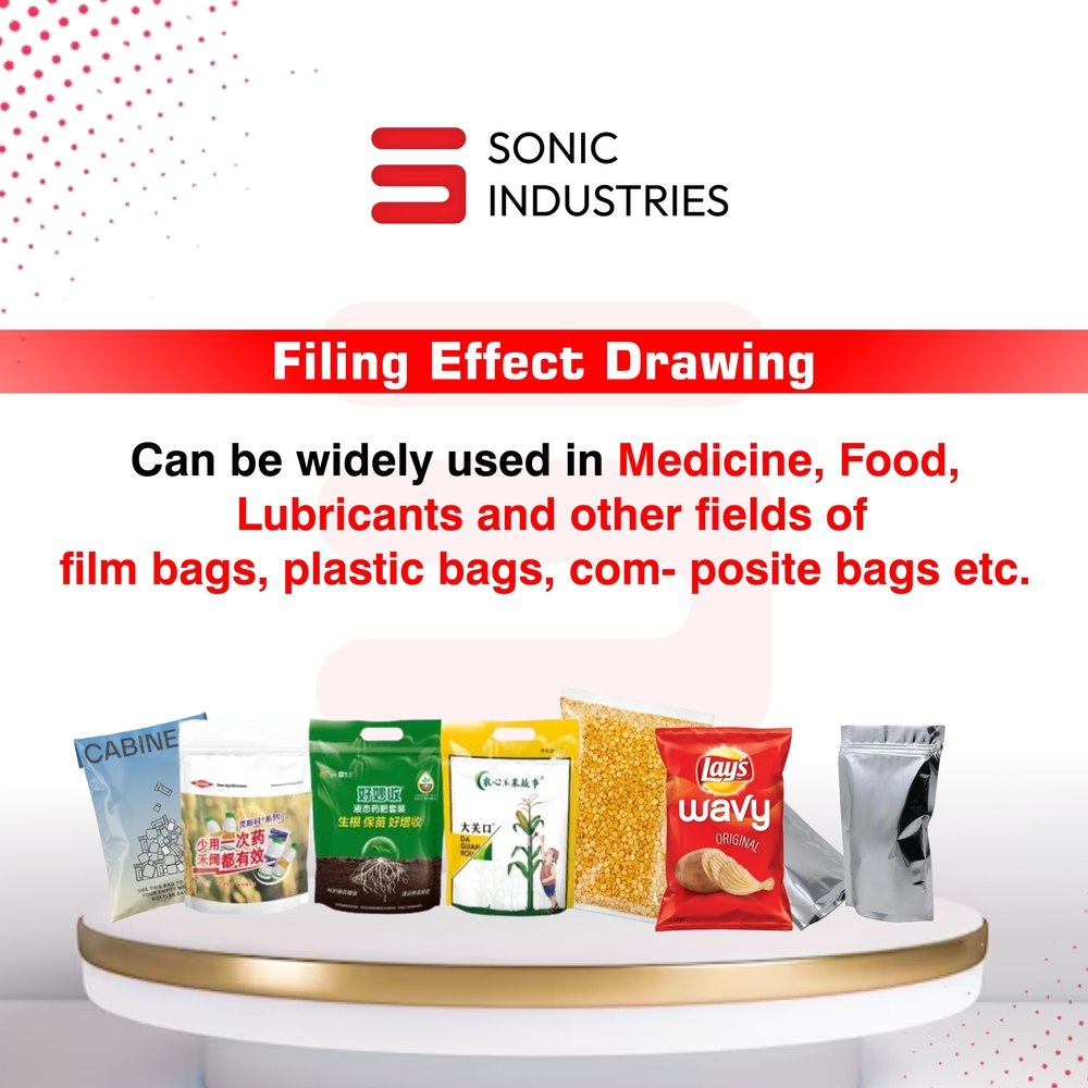 Sonic Industries All-in-One Band Sealer with Vertical Nitrogen Gas Flushing