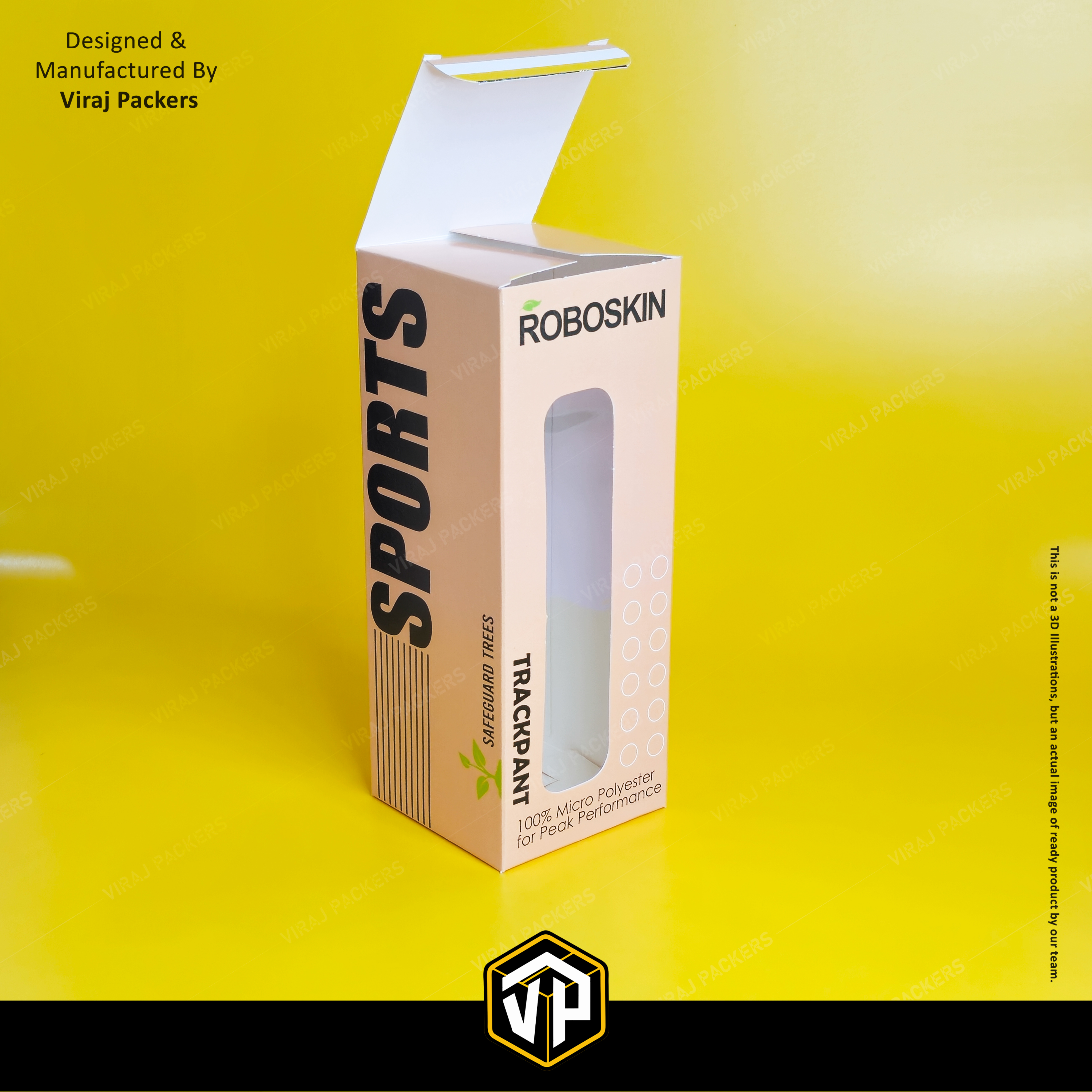 Tishirt Packaging Boxes - Finishing: Glossy Lamination