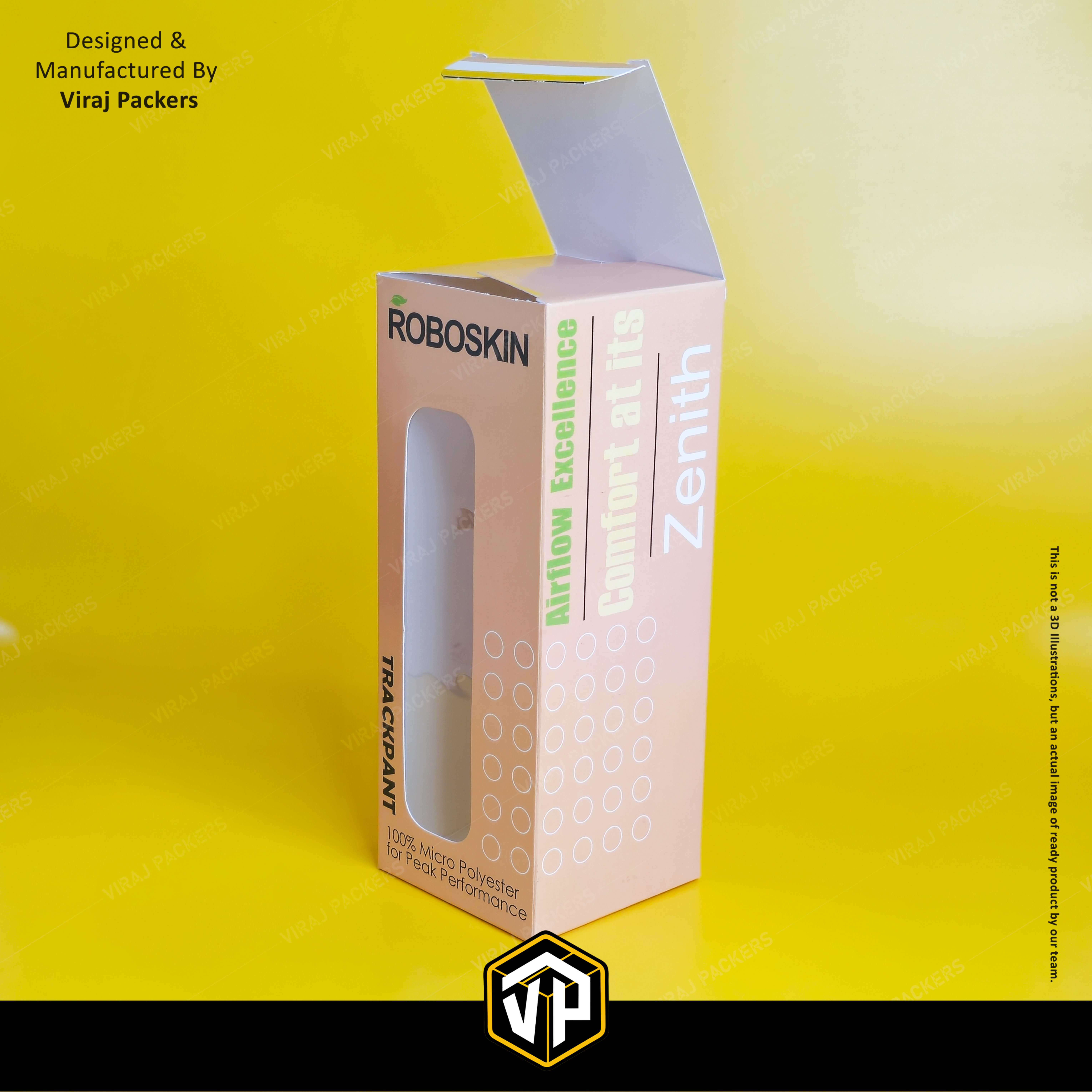 Tishirt Packaging Boxes - Finishing: Glossy Lamination