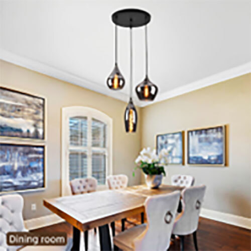 LH-G067GY Glass Hanging Lights