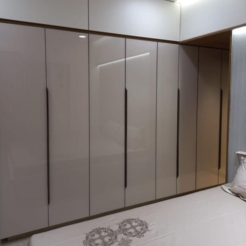 Customised Modular Wardrobe - Color: Brown