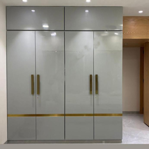 Customised Modular Wardrobe - Color: Brown
