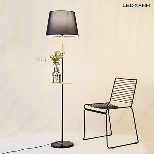 LH-F617-BK Wood TABLE LAMP