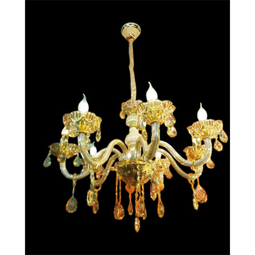 Lh-6040 Glass Italian Lights - Color: Amber