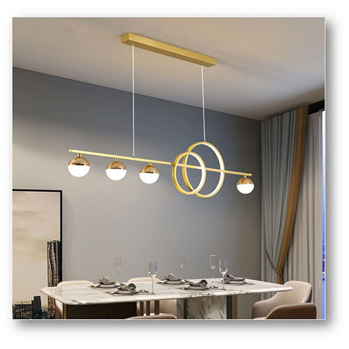 Lh-9696Gd Iron Dining Table Lights - Color: Gold