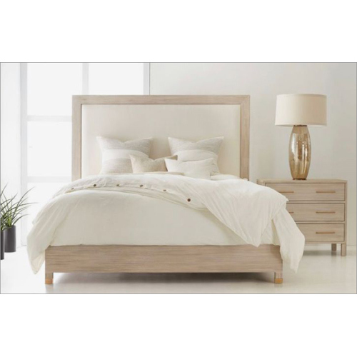 Customized Modular Wooden Bed - Color: Brown