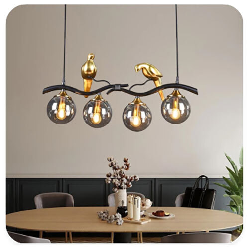 LH-9658-4 Glass Dining Table Lights