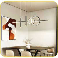 LH-9697BK Glass Dining Table Lights