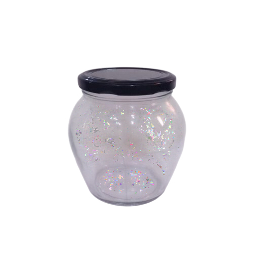 Glass Matki Jar - Color: Transparent