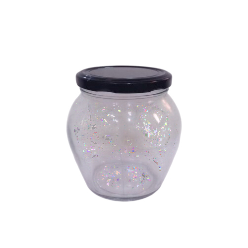 Glass Matki Jar - Color: Transparent