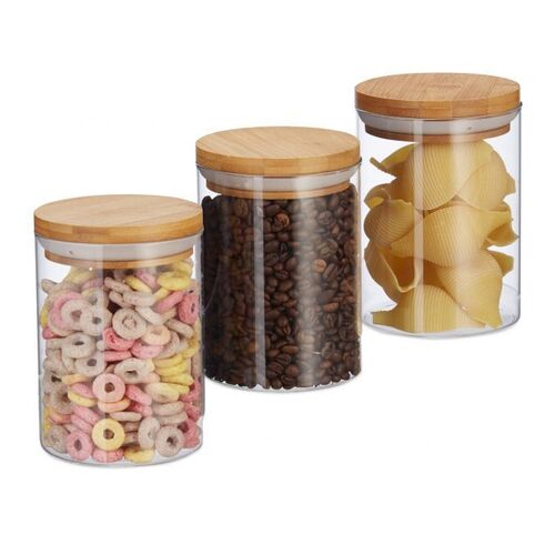 Glass Snaks Jar - Color: Transparent