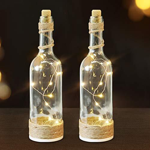 Decorative Fancy Glass Bottle - Color: Transparent