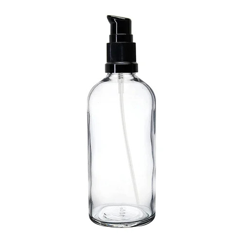 Glass Soap Bottle - Color: Transparent