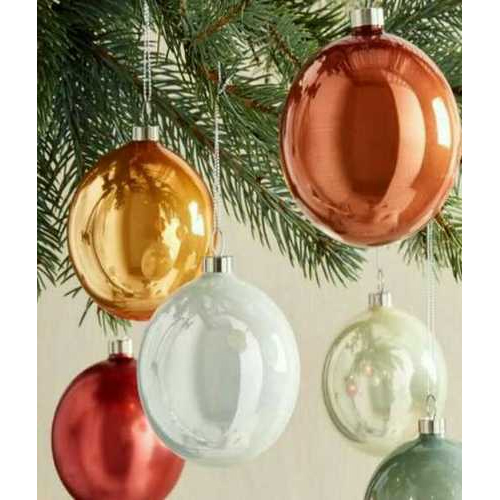 Decorative Glass Hanging Ball - Color: Multi