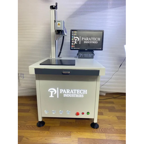 Mobile Charger Laser Marking Machine - Color: Grey