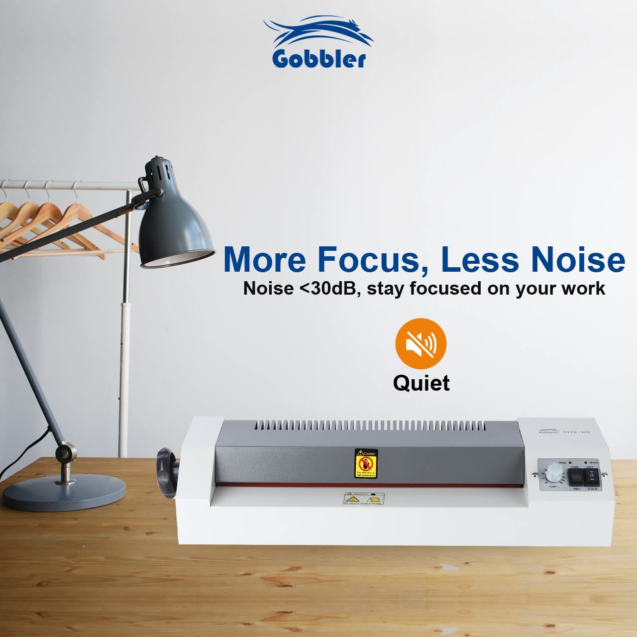 Gobbler Type-320 - Metal, Laminating Width: 330mm, Speed: 500 Mm/minute, 4 Rollers | Advanced Functionality For Professional Results