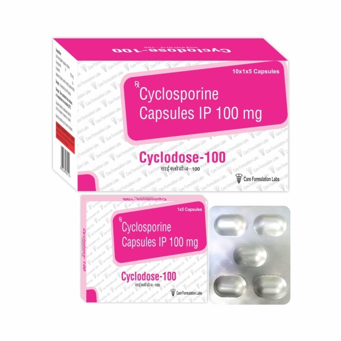 Cyclosporine IP 100mg