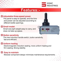 Sonic Induction DGYF-200 Portable aluminum foil induction sealer Bottle Cap Sealing Machine