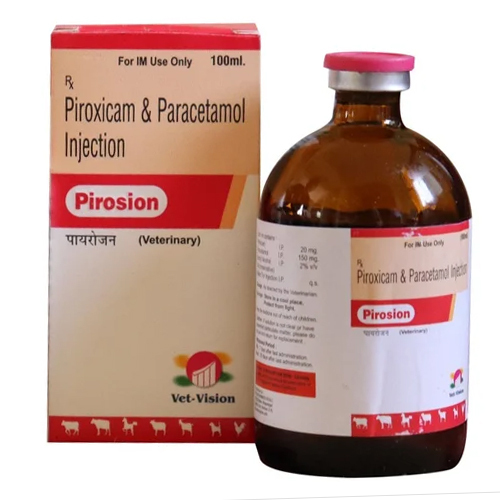 100ml Piroxicam And Paracetamol Injection