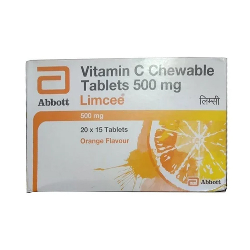 500Mg Vitamin C Chewable Tablets - Drug Type: General Medicines