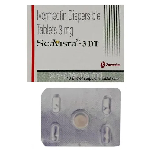 Ivermectin Dispersible Tablet - Drug Type: General Medicines