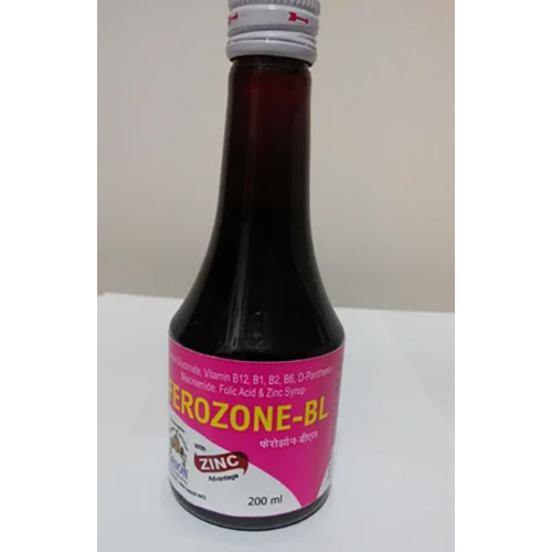 200ml Ferozone BL Zinc Syrup