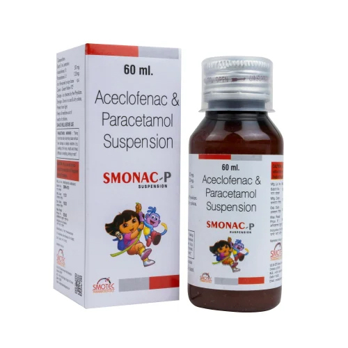 Aceclofenac And Paracetamol Suspension - Drug Type: General Medicines