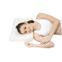 Ca-06 Pu Foam Cervical Pillow - Attributes: Skin Friendly