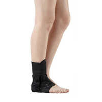 Ka-12 Ankle Brace - High-quality Cotton, Large Size, Black Color | Lightweight, Flexible, Eco-friendly, Soft Texture, Sterilized, Manual Use