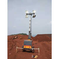 Trolley Mounted Mobile Light Tower - Lighting: Led