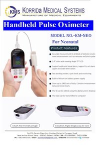 HANDLE HAND PULSE OXIMETER