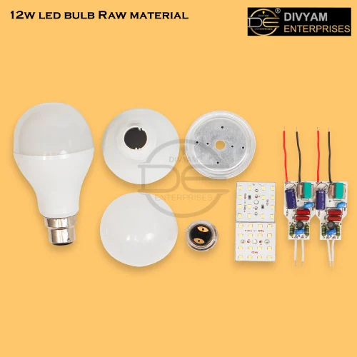 12 Watt LED Light Raw Material