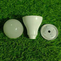 65 Mm Aluminium Led Bulb Housing - Plastic & Metal Material , Pristine White Color, Cool White Lighting For Enhanced Ambiance