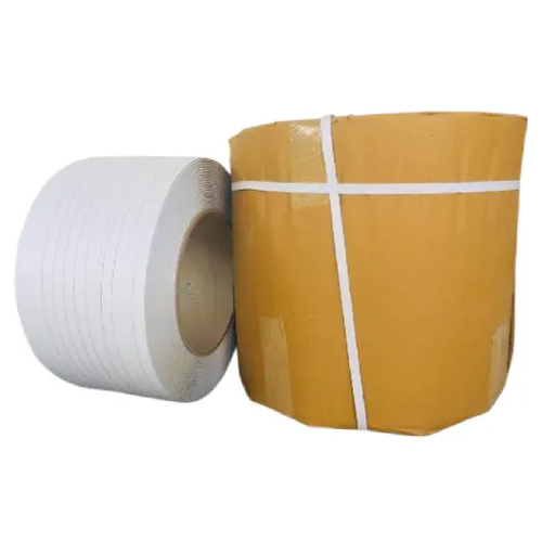 9 Mm Pp Box Strapping Roll - Color: White