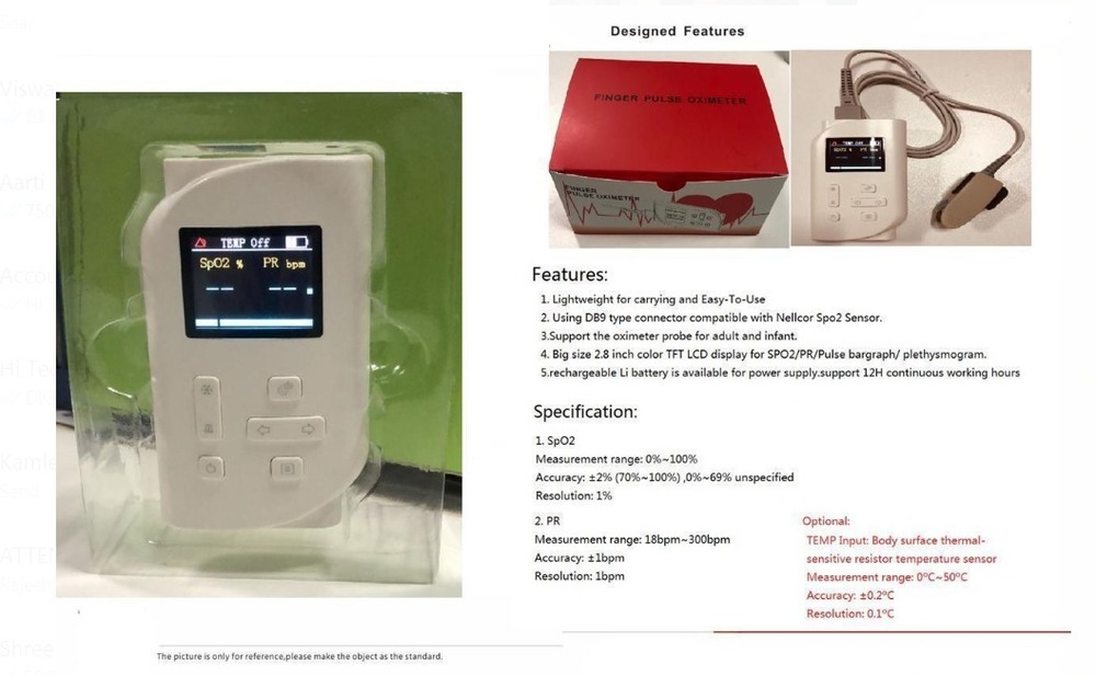 Nt1c Pulse Oximeter
