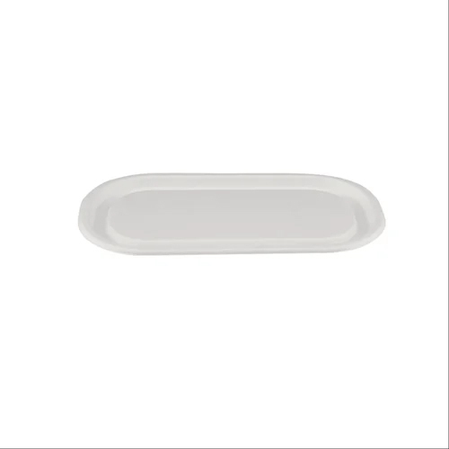 500 Ml 16 Oz Biodegradable Hinged Oval Container Lid - Application: Industrial