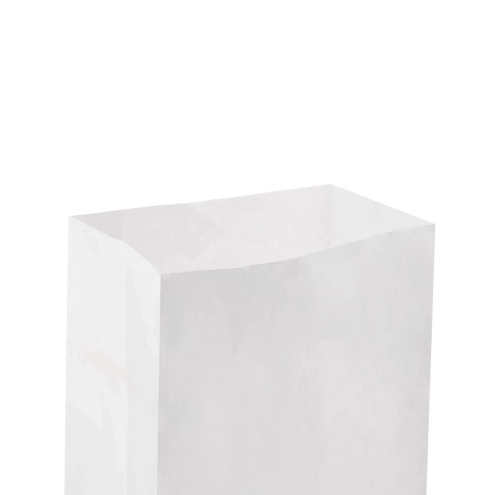 HOTPACK Square Bottom Bag 6 White (180 X 100 X 270 Mm, 1000 Nos)