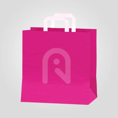 Hotpack Pop Pink Paper Bag