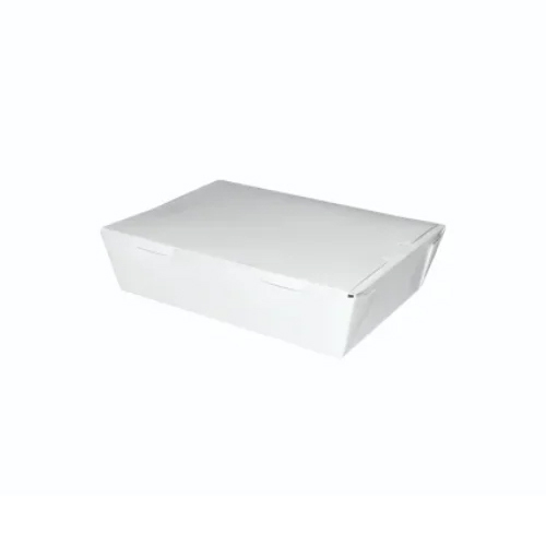 15X10X4.5Cm Kraft Paper Lunch Box - Color: White