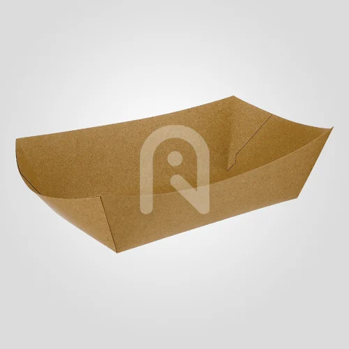 Small Kraft Paper Boat Tray