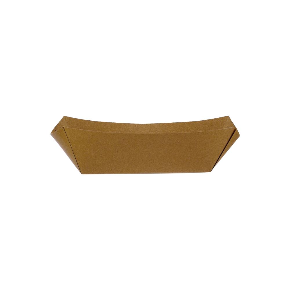 Kraft Paper Boat Tray - Medium (14 x 8.5 x 4.5 cm)