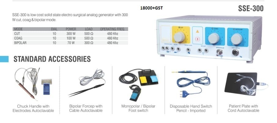 300 Cautery Machine - Color Code: White Sky Blue