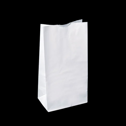 105X65X160Cm Grease Resistant Paper Bag - Color: White