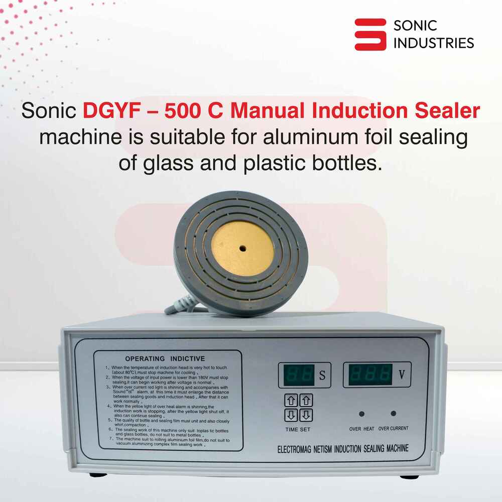 Sonic DGYF-500C Hand Held Electromagnetic Induction Sealing Machine (15-120mm)